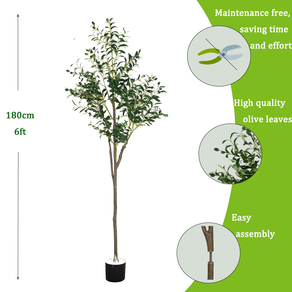 5/6ft Large Artificial Olive P - Dracaena Marginata 评论和价格